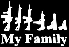 «MY FAMILY» Sticker Decal
