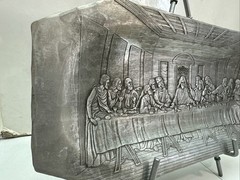 Wendell August Last Supper 12×6 Inches Handmade
