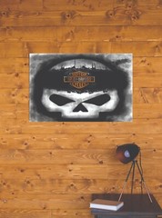 HARLEY DAVIDSON MOTORCYCLES CANVAS WALL ART READY TO HANG CP121