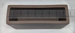 Martha Sturdy Modern Rectangular Resin Vase Planter Vancouver Canada