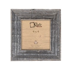 4×4 – 1.5″ Wide Reclaimed Rustic Barn Wood Instagram Photo Frame