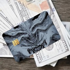Credit card Skin PACK Jujutsu kaisen X4 | JJK Custom Debit Card Sticker