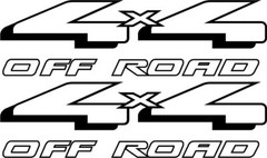 1998-2005 Aftermarket 4WD 4×4 Off Road Decals Stickers Fits Ford F150 Vinylmark