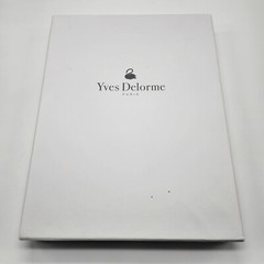 Yves Delorme Visible Beige Throw Blanket Baby Alpaca Border 51″x67″ Gift BOX NEW
