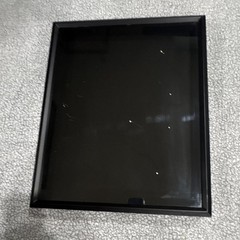 Black 17x21x2 Shadow Box Frame Clear Glass Front, Rear-Loading, Hanging
