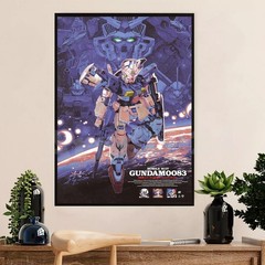 Mobile Suit Gundam 0083 Stardust Memory Poster Japanese Anime Art Print No Frame