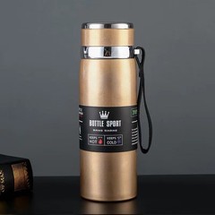 1L Vacuum Insulated Water Bottle – Stainless Steel Thermos for Water, Tea & Coff
