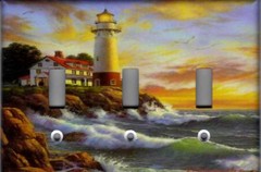 LIGHTHOUSE NAUTICAL No.1 HOME DECOR LIGHT SWITCH PLATES AND OUTLETS