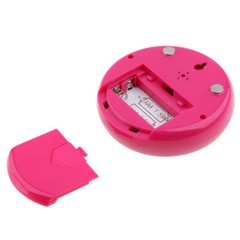 Digital Thermometer Clock, Temperature Humidity Monitor Alarm Clock Touch Screen