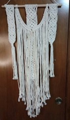 Macrame Chakra Wall Hanging 17.5″ X 36″ Boho Design