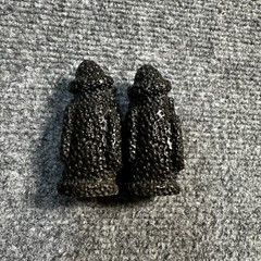 Korean Dol Hareubang Home Black Volcanic Rock Sculpture Asian Jeju Island