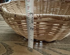 New IKEA SMORFISK Bread Basket Rattan 27×8 cm (11×3 «) 106.121.13