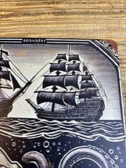 Kraken Spiced Rum Metal Tin Sign 12″ x 8″ Vintage Style Tiki Bar Home Decor New