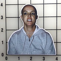 Brittany Spears 4″ Wide Color Vinyl Decal Sticker – BOGO