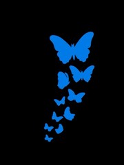 Butterfly’s Decal for car Windows Laptops most Smooth Surfaces
