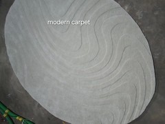 Irregular Shape Rugs Handmade 100% Woolen Hand Tufted For Home Decoration