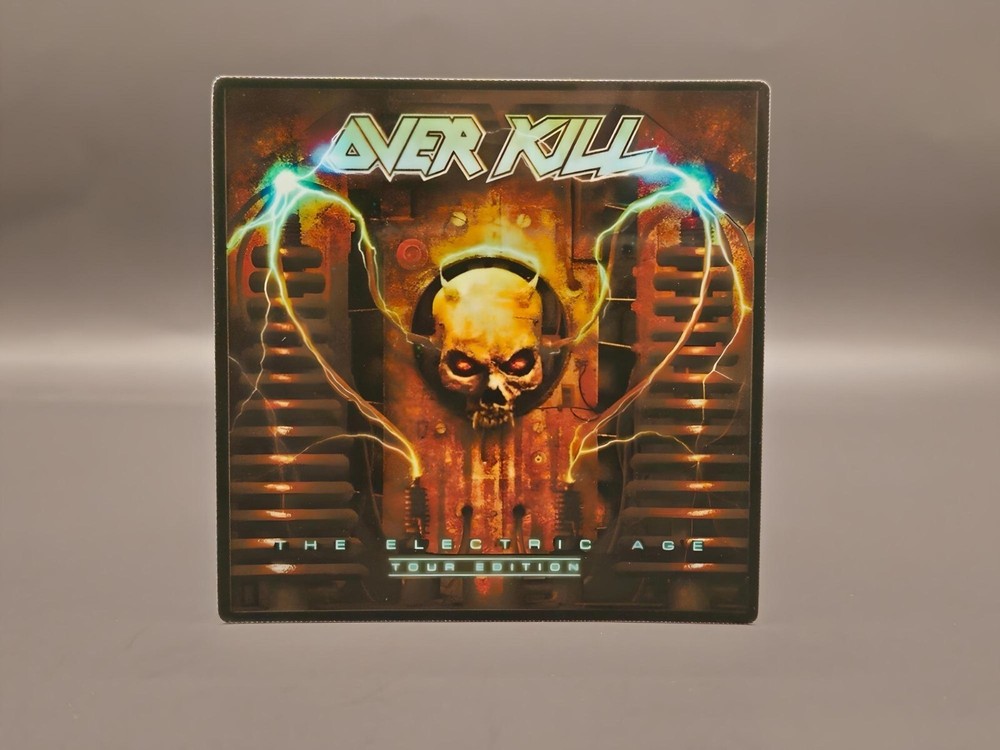 Overkill Inspired Stickers Thrash Heavy Metal Band Vinyl Decals Rock Music