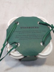 Starbucks Holiday Christmas Ornament 2016 Coffee Cups Mugs Pack of 4 New Gift