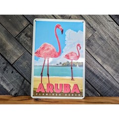 Aruba Sign – Flamingo Beach Sign
