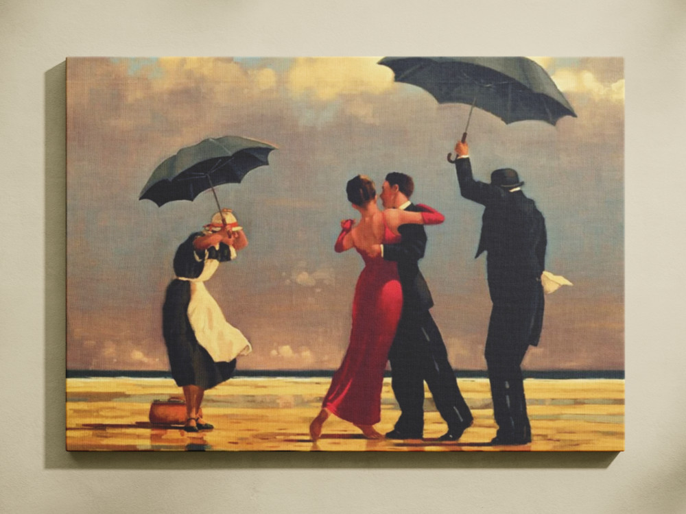 Jack Vettriano The Singing Butler Canvas Famous Art Poster Bedroom Wall Decor
