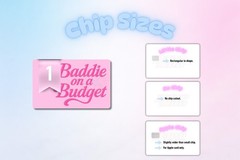 3‑Pack Baddie on a Budget Card Skins –Vinyl Credit & Debit Card Covers | Durable