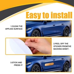 2PCS Car Bandaid Sticker Giant Bumper Large Bandage Decal Funny Automotive