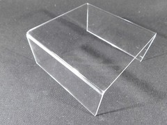Display Stand Riser Type Short Clear Lucite Large Size