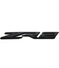 1pc Rear Tailgate ZR2 Emblem Sticker 3D Badge Replacement for 2019+ Matte Black