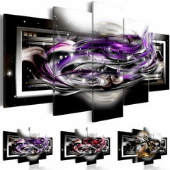 ABSTRACT Canvas Wall Art Image Photo Print a-A-0041-b-n