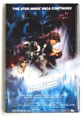 The Empire Strikes Back FRIDGE MAGNET movie poster «style A»