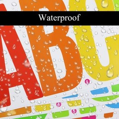 20 Sheets 6 Inch Letter Number Stickers, Self Adhesive Vinyl Capital Alphabet…