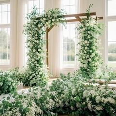 20Pcs Baby Breath Artificial Flowers Fake Babys Breath Gypsophila Flower White