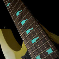 Lightning Bolts Glow in the Dark Guitar Fingerboard Fret Markers Inly Sickers
