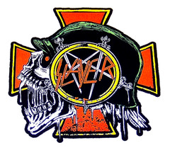 SLAYER – LARGE Die Cut Sticker Decal Official Heavy Metal Music Band