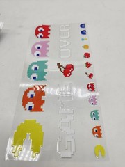 Pac Man UV DTF Transfer Sticker Wrap Tumbler UVDTF BUY 10+ GET COMBINED SHIP