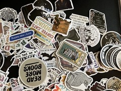 20 Pcs Book Stickers for Kindle Bookish Reading Booktok Stickers Adult Romance