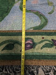 Sally Eckman Roberts Extra Large Throw/tapistry/Rug 8ft 9in X 7ft 2in , Purple
