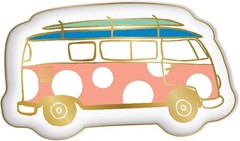 Slant Collections Ceramic Shaped Trinket Tray 6 Inches – Bus