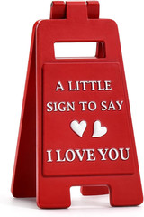 I Love You Mini Sign 3D Romantic Gits for Valentine’S Day, Anniversary |