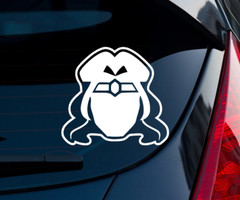 Simon Castlevania Super Smash Bros In/Outdoor Matte White Vinyl Decal 5.6″x5.1″