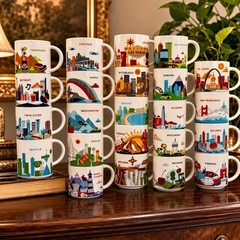 Starbucks You Are Here Mug 14 Oz Ceramic Collectible City Souvenir Cup
