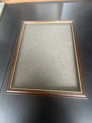 Brown Wooden Picture Frame 12″x15″ Holds a 10.5″ x 13.5″ Picture NO GLASS(MM 101