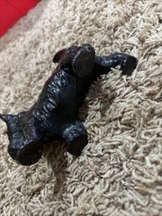 Vintage antique Hubley Scottie dog Door Stopper ? bookend model #408?