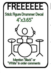 Pearl Drums Vinyl Decal – MANY Sizes & Colors Avail & FREE Ship Buy 2 Get 1 FREE