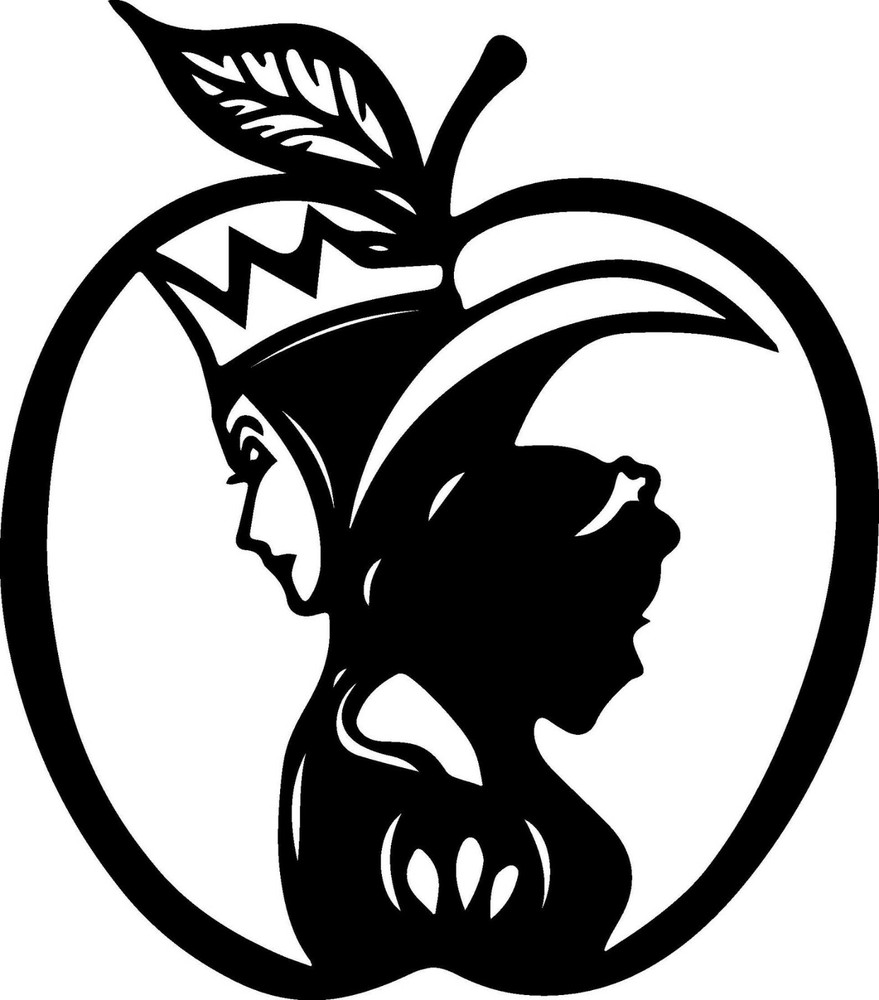 Vinyl Decal – Snow White and Evil Queen (Disney), Various Sizes/ Colors