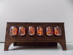 Nixie tube clock IN 12 table desk retro old vintage clock for bedroom