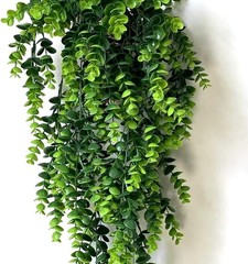 4 Pack Artificial Eucalyptus Leaf Rattan Fake Hanging Plant