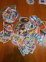 Sticker Decal Lot Of 1,400+ Vinyl/Die-Cut Stickers – Mixed Lot