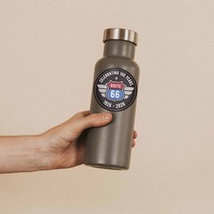 100th Anniversary Route 66 Sticker – Black Circle