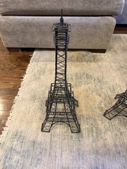 Eiffel Tower Metal Statue